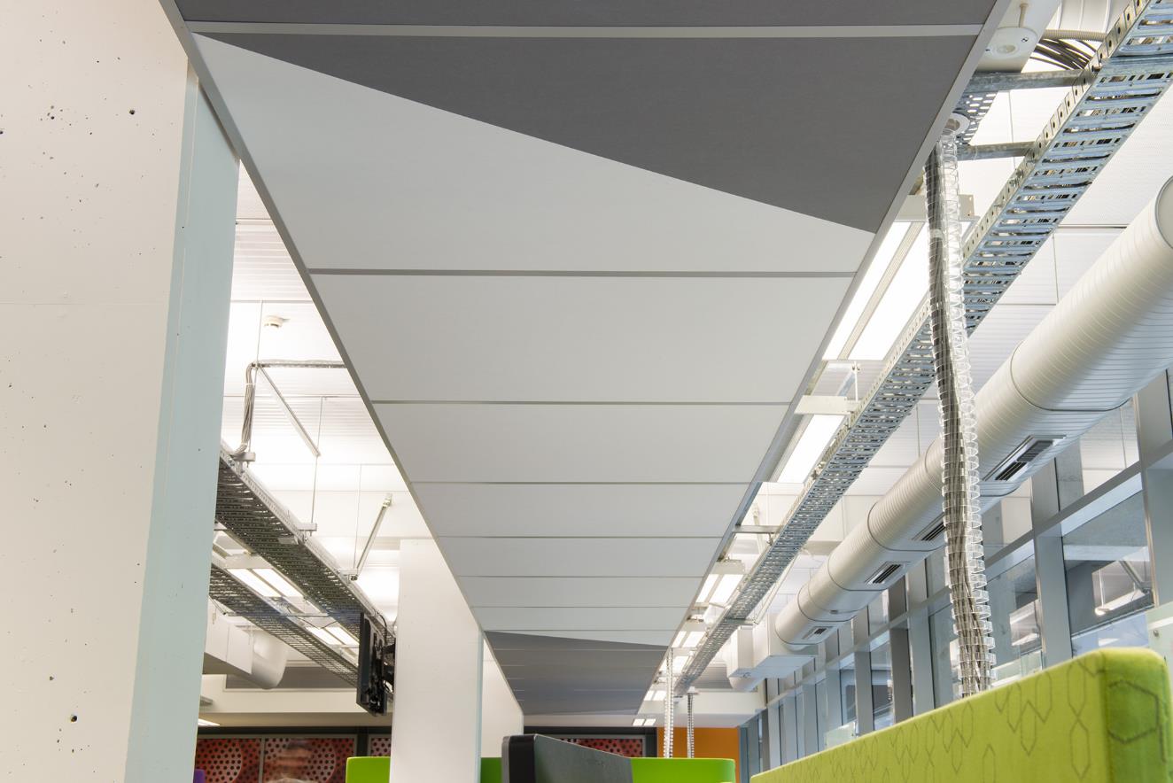 ASB C-Drive Data Centre - Polyfon 50 + coloured Sonatex Facings