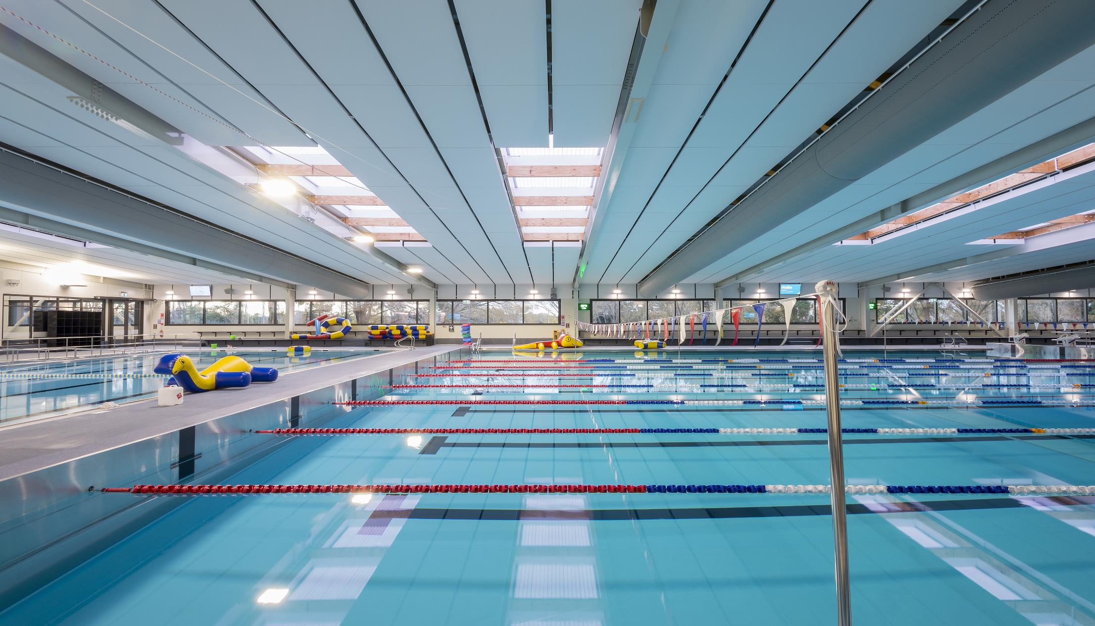 QEII Park & Recreation Centre - Triton Pool Panel