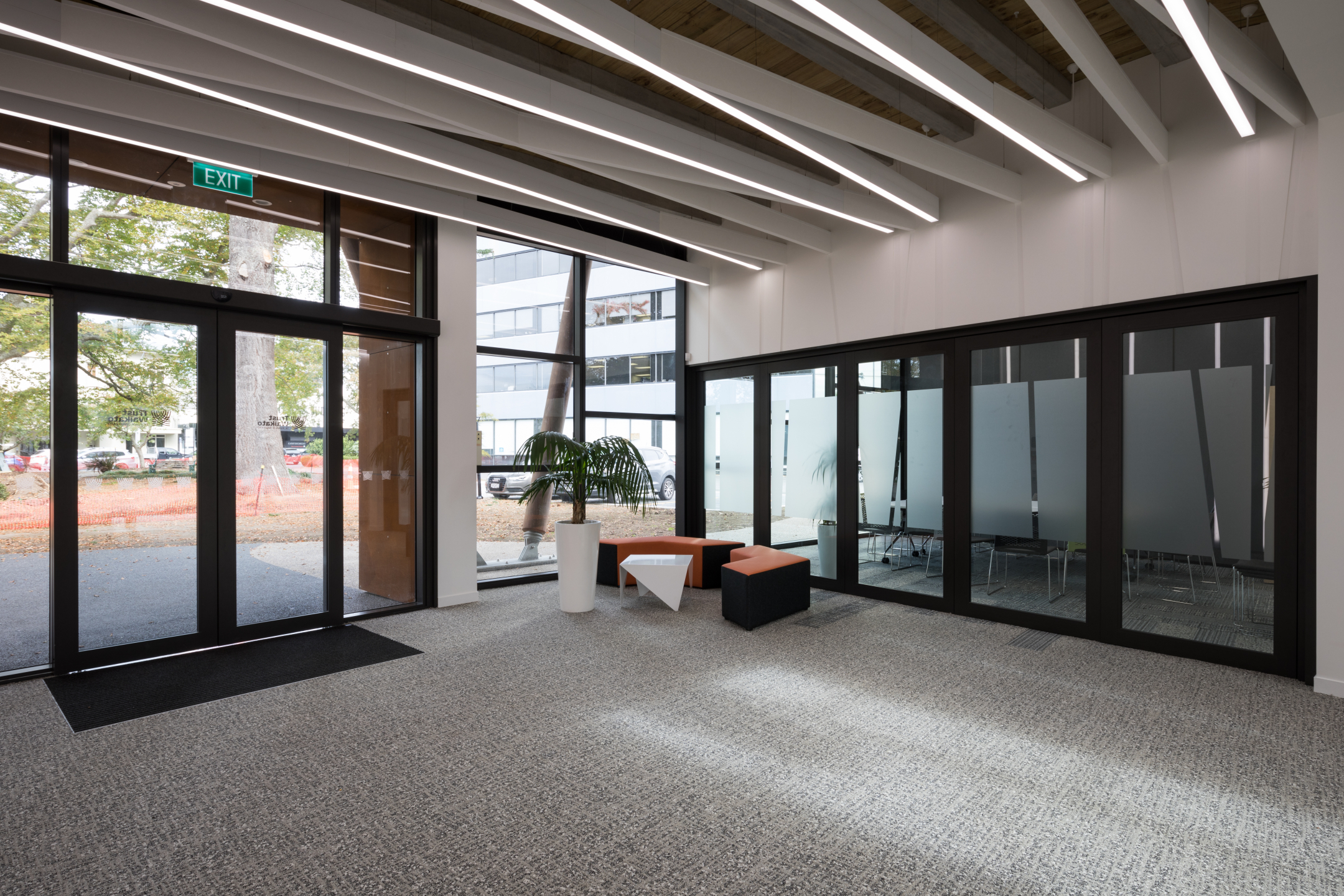 Trust Waikato Reception - Triton Baffle Beam