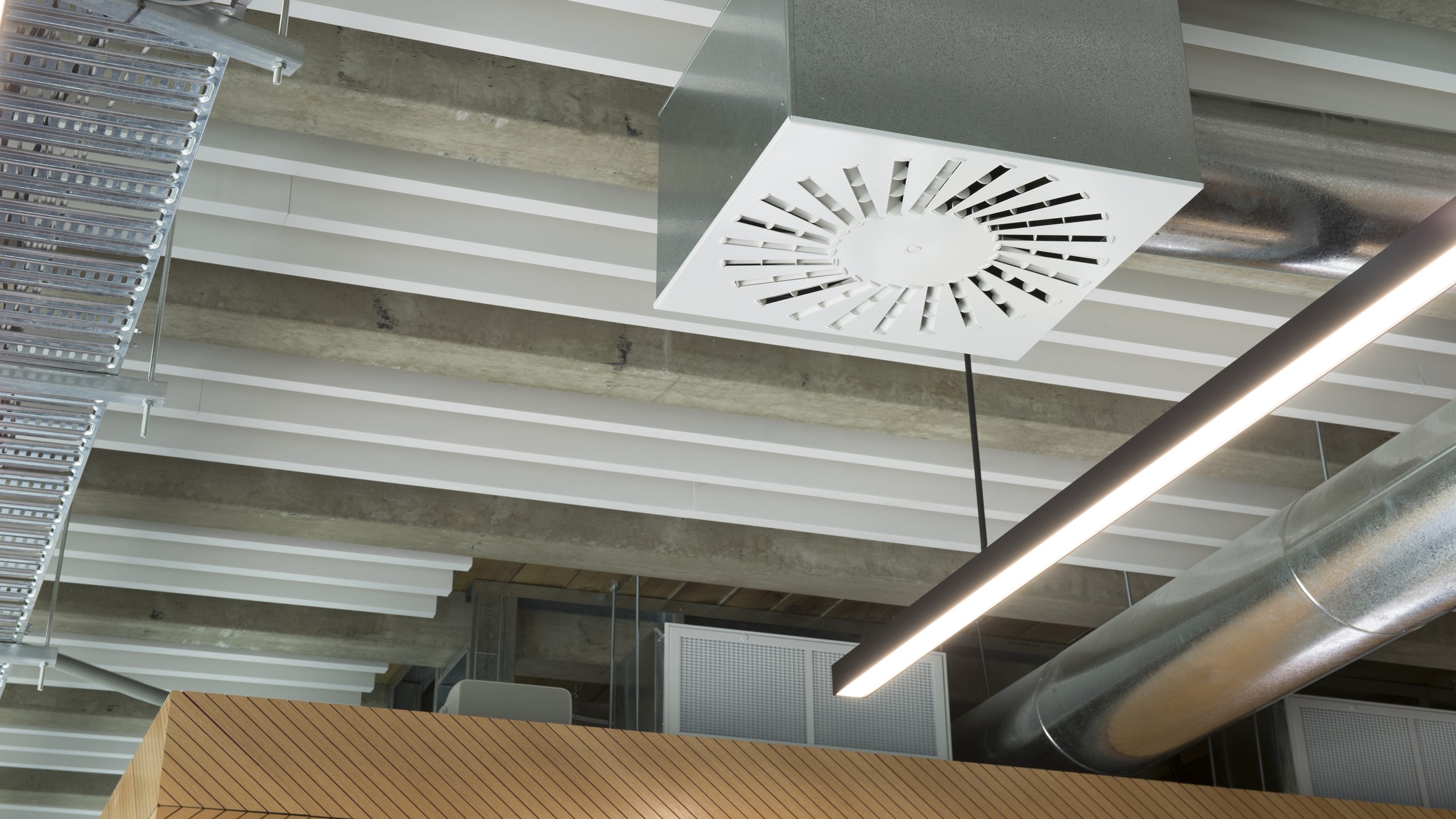 Media Works, CHCH - Baffle Beams