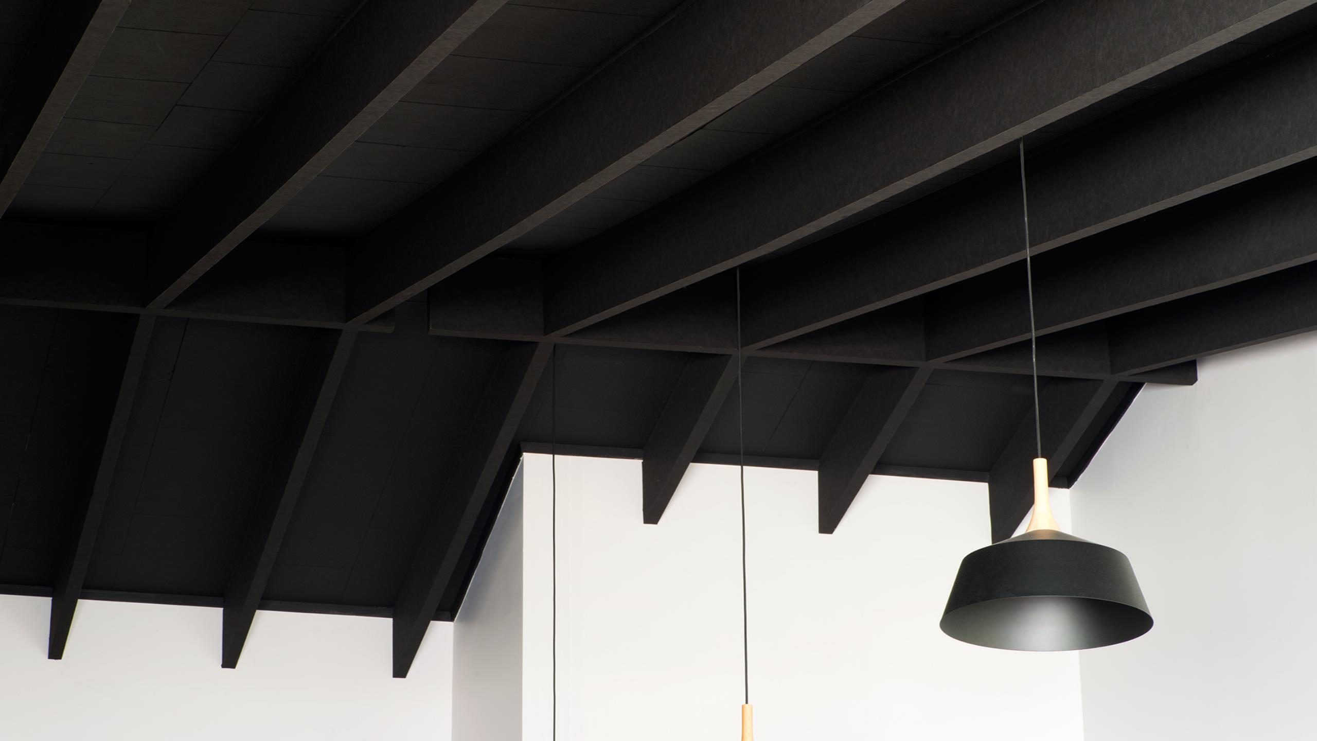 Northcross Church - Baffle Beam