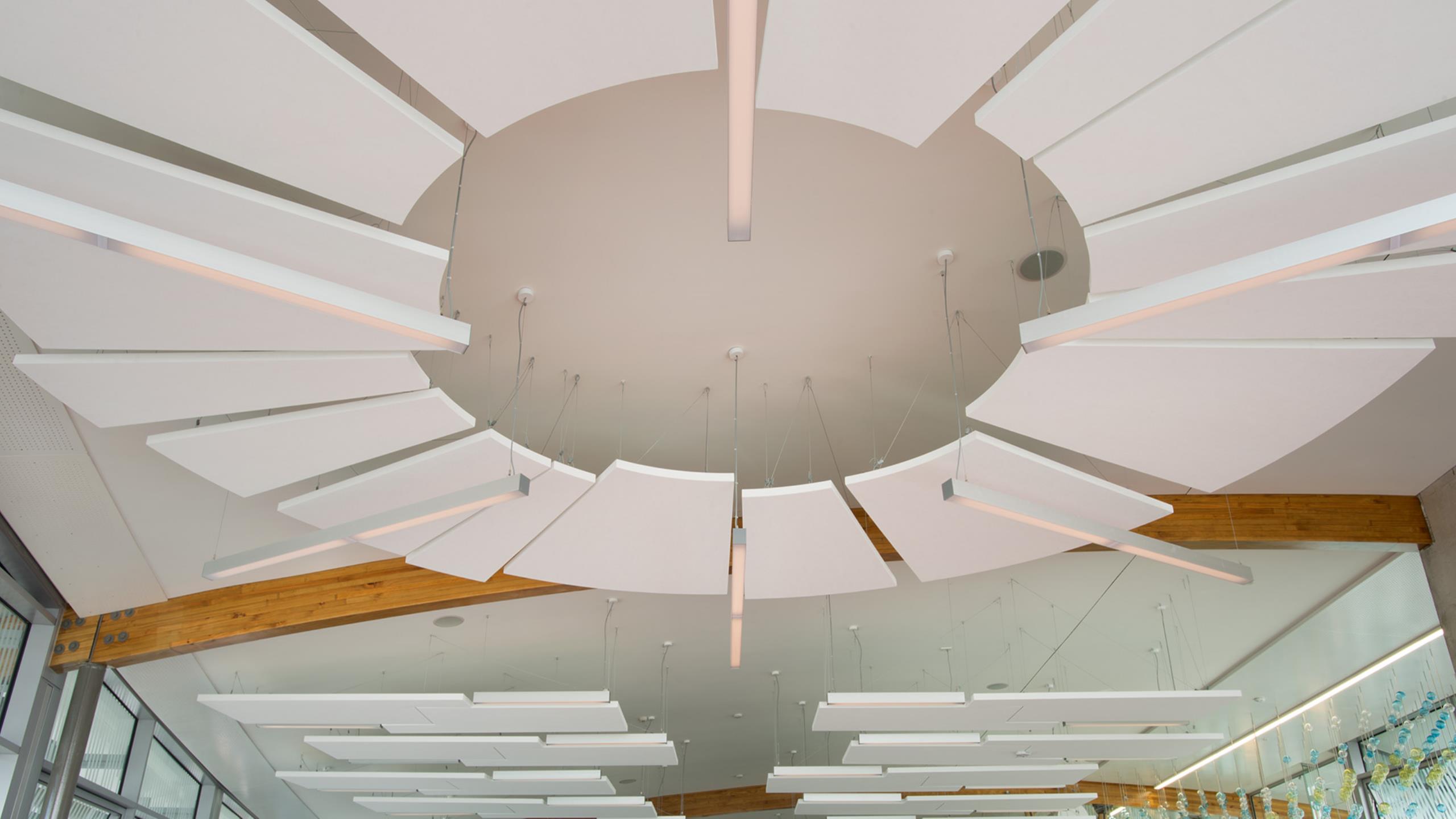 Otahuhu Recreational Centre - Customised Cloud Panels