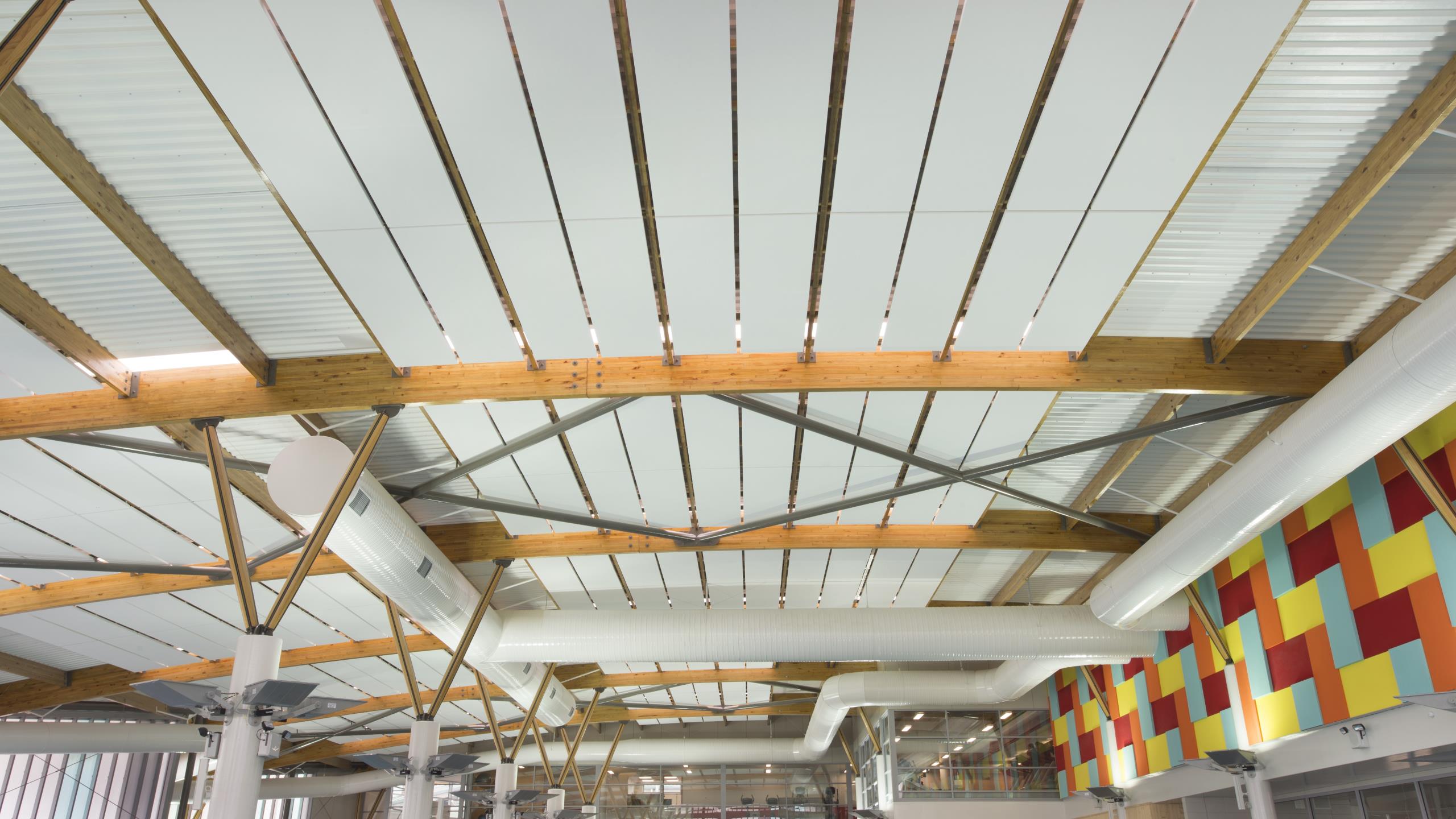 Otahuhu's Recreational Precinct Swimming Pool Ceiling
