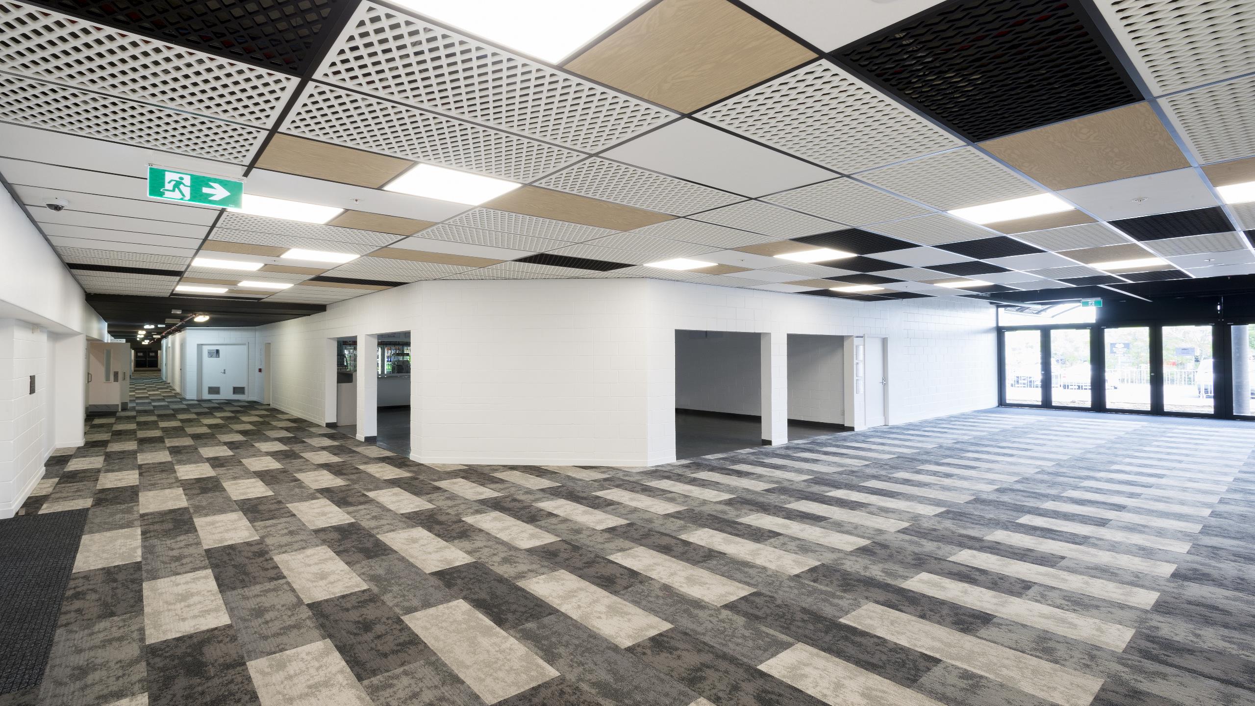 North Shore Event Centre - Polyfon Mesh. Diamond