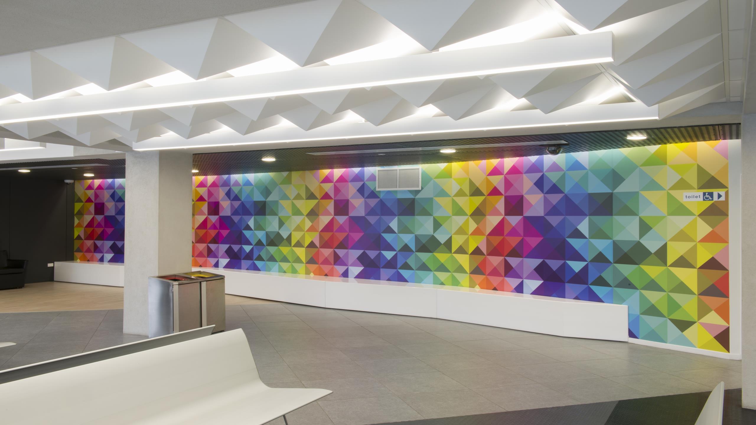 Riccarton Bus Lounge - Pyramid 3D